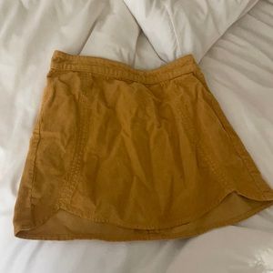 PacSun yellow skirt